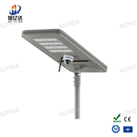 Caméra solaire tout-en-un Xuyida IP67 avec éclairage LED CCTV pour rue, construction en acier inoxydable, garantie de 3 ans pour la sécurité extérieure