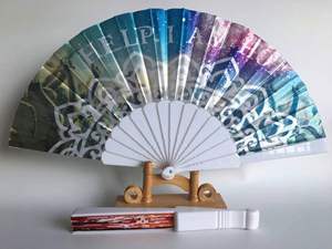 New Arrival Custom Logo Printed Handheld Wood Bamboo Folding <b>Fan</b> Wholesale Eco-Friendly Carved <b>Hand</b> <b>Fan</b> Stock - Product Image 6