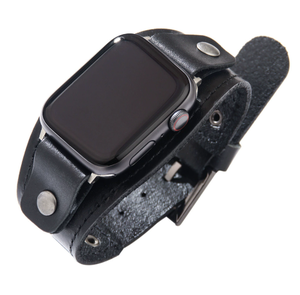 <span class=keywords><strong>Bracelet</strong></span> de montre punk en cuir de <span class=keywords><strong>luxe</strong></span> pour hommes et femmes, compatible avec les séries de montres 49mm, 44mm, 42mm, 40mm, 38mm, 41mm, 45mm - Product Image 4