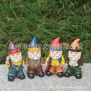 Elf Figurine Set Outdoor Garden Decor Synthetic Resin <b>Dolls</b> For Living Room Balcony Courtyard Gift - Product Image 2
