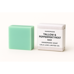 Barra di Sapone al Tallow e Menta Piperita - Product Image 1