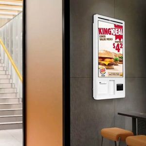 Restaurant Fingerprint Order Touchscreen Pay Terminal Unstaffed Store Pos Card Face Recognition Payment Kiosk - Product Image 2
