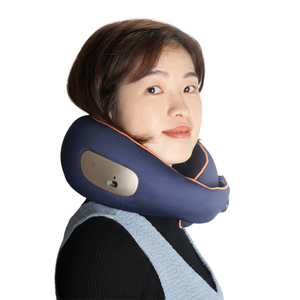 Almohada de Masaje para Cuello de Viaje Ligera, Diseño OEM de Última Generación, con Vibración a Batería, Masajeador en Forma de <span class=keywords><strong>U</strong></span> - Product Image 1