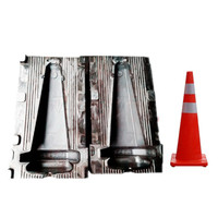 PVC D'OIN/ABS en plastique cône de trafic barrière soufflage moule