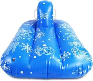 Modèle de voiture de course gonflable pliable en PVC pour enfants, tube à neige personnalisé pour l'hiver 2025 - Product Image 4