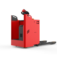 Transpalette Électrique Assis EP 2 Tonnes EPT20-SR2 avec Batterie Li-Ion 24V/100Ah pour Allées Étroites, Chariot de Prélèvement de Commandes, Largeur de Fourche 1150mm