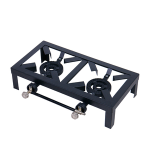 Cuisinière à <span class=keywords><strong>gaz</strong></span> à 2 brûleurs en fonte en gros, cuisinière de table, cuisinière de cuisine pour l'intérieur, l'extérieur et le <span class=keywords><strong>camping</strong></span> - Product Image 2