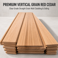 Pelapis Kayu Cedar Merah Barat Tahan Cuaca
