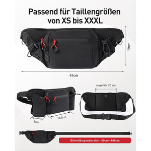 Practical Lightweight Belt Bag Waist Bags for Dog Walking Dog Training Food Bag with Waste Bag Dispenser <strong>Bum</strong> Bag with Treat Bag - Product Image 2