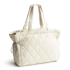 Women Fashion <b>Tote</b> Handbag Custom Quilted Puffer <b>Tote</b> <b>Shopping</b> <b>Bag</b> with Zipper - Product Image 5