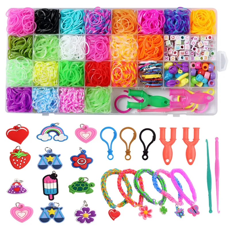 Kit per la creazione di braccialetti per ragazze Kit per la creazione di braccialetti all'ingrosso per ragazze Kit per la creazione di braccialetti personalizzati per ragazze