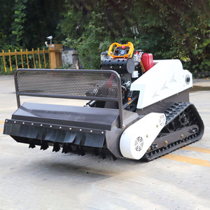 Lawn Mowing <b>Machine</b> with 800mm <b>Grass</b> <b>Cutting</b> Width 4-Stroke Engine Remote Control DIY Grade - Product Image 3