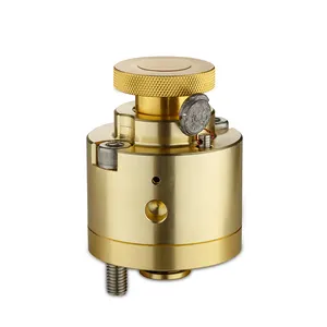 Automatic pressure relief air compressor brass safety valve