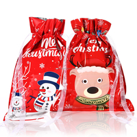 Vente Flash Décorations de Noël Sacs Cadeaux à Cordon Sacs Friandises