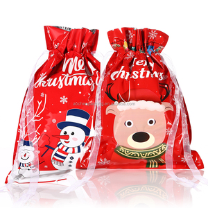 Offerta Speciale Decorazioni Natalizie <span class=keywords><strong>Sacchetti</strong></span> Regalo di Natale con Coulisse <span class=keywords><strong>Sacchetti</strong></span> per Dolci - Product Image 4