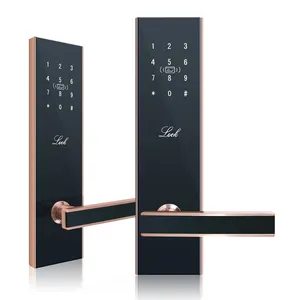 Daire ev şifre RFID kart kapı kilidi, Villa M1 şifre dijital giriş kapı akıllı kilit