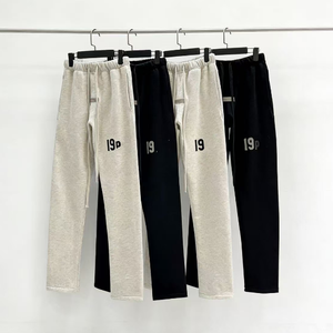 Pantalon de survêtement épais en molleton uni pour jeunes, idéal pour l'automne et l'hiver – Collection <span class=keywords><strong>Fear</strong></span> Pants Dropshipping - Product Image 6