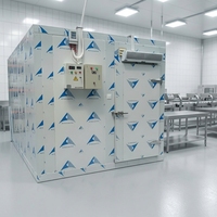 Contenedor de Almacenamiento en Frío KuLe, Congelador Rápido para Patatas, Carne, Pescado, Pollo, Mariscos, Unidad de Refrigeración