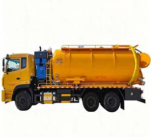 Camion à vide Euro 3 de 28 000 litres, 28 tonnes, 6x4, pour aspiration des eaux usées - Étanche pour les usines d'adhésifs - Product Image 4