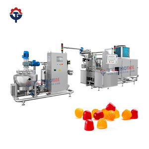 Ligne de production automatique de bonbons gommeux à l'ours Nouvelle condition PLC Core Creatine Jelly Candy Machine pour les industries agroalimentaires - Product Image 1
