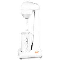 Batidora de Bebidas RAF R.31001 de 100W y 450mL, Eléctrica, para Leche, Té, Café y Batidos, Fácil de Limpiar, Doble Color, Alta Velocidad, para Cocina y Hogar
