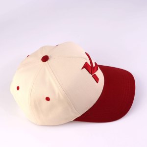 カスタムオットー5パネルメッシュトラックハット + 構造コットンツル野球帽カスタムロゴ + 2トーンカラーブロックトラック - Product Image 3