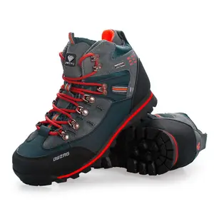 Hiking Shoes Men Winter Boots Outdoor Cotton Shoes Leather Mountain Sneakers Anti Skid Snow Warm Boots Man Plush Sport Shoes