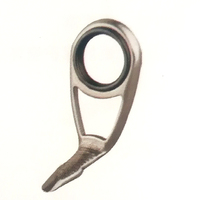 Seaguide — bague de canne à pêche spinning TiXOLG, en titane, un seul pied, équipement de guidage