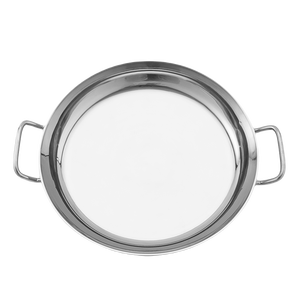 Récipient alimentaire de taille régulière Équipement de cuisine Buffet Restauration Poêle à <span class=keywords><strong>paella</strong></span> en acier inoxydable Espagne - Product Image 3