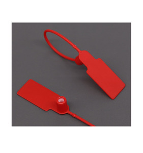 Logo personalizzato con scritta in plastica con sigillo a <span class=keywords><strong>manomissione</strong></span> di plastica con etichetta con chiusura a zip - Product Image 4