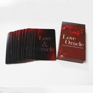 Cartes de tarot personnalisées de haute qualité en papier d'art, jeu d'oracle de l'amour, langue russe, débutants, cartes de tarot personnalisées avec logo personnalisé - Product Image 3
