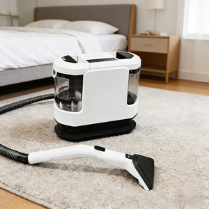 Aspirapolvere Multifunzione Portatile per Pulizia <span class=keywords><strong>a</strong></span> Secco e Umido, Pulitore <span class=keywords><strong>a</strong></span> Vapore per Interni Auto, Tappezzeria, <span class=keywords><strong>Divani</strong></span>, Hotel e Tappeti - Product Image 2