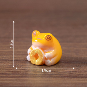 สินค้าใหม่ของเว่ยจื่อ: ของตกแต่งฉากปีใหม่แบบ DIY, ของประดับตกแต่งรถยนต์บนโต๊ะทำงาน และรูปปั้น<span class=keywords><strong>คางคก</strong></span>ทองขนาดเล็ก - Product Image 6