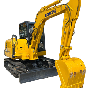 Excavatrice Komatsu PC56-7 PC55MR PC35 PC30MR 5 tonnes d'occasion en stock à vendre Livraison mondiale PC55MR-2 PC60-7 - Product Image 1