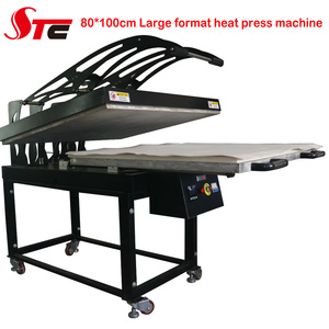 Máquina de prensado en caliente <span class=keywords><strong>para</strong></span> camisetas, máquina de impresión magnética Manual de gran formato, apertura automática, dibujo de 80x100 cm, Diseño Artesanal por sublimación - Product Image 4