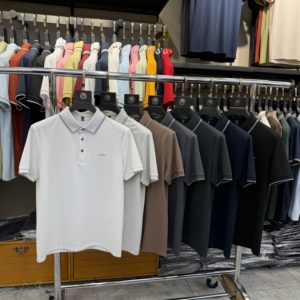 Camisetas Polo de Manga Corta para Hombre, de Poliéster y Algodón, Duraderas, Fáciles de Cuidar, Anti-Pilling, con Impresión Digital Personalizada Multicolor, para Actividades de Equipo - Product Image 1