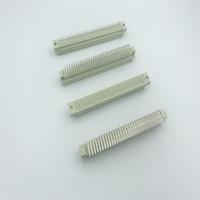 Eurocard-conector de 96 Pines, conector europeo de 3x32P DIN41612, 3 filas, 396 hembra, ángulo recto macho
