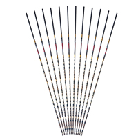 Flèches en fibre de carbone pure les plus vendues, rectitude 0.001/0.003/0.006, ID 3.2mm/4.2mm/6.2mm, tige camouflage, acier pour tir à l'arc