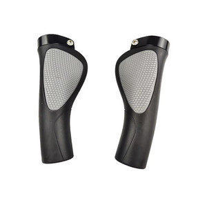 Poignées de vélo antidérapantes 22,2 mm ergonomiques en caoutchouc durable, pièces de guidon de vélo de montagne, <span class=keywords><strong>accessoires</strong></span> <span class=keywords><strong>BMX</strong></span> - Product Image 3