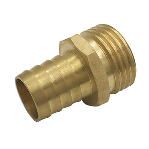 Raccord fileté extérieur en laiton 3/4 po pour tuyaux de plomberie – Conception industrielle durable - Product Image 5
