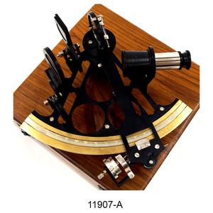 Customizable Black Brass Sextant with Wooden <b>Box</b> Functional Nautical Marine Supply <b>Cheap</b> Price for Sale - Product Image 2