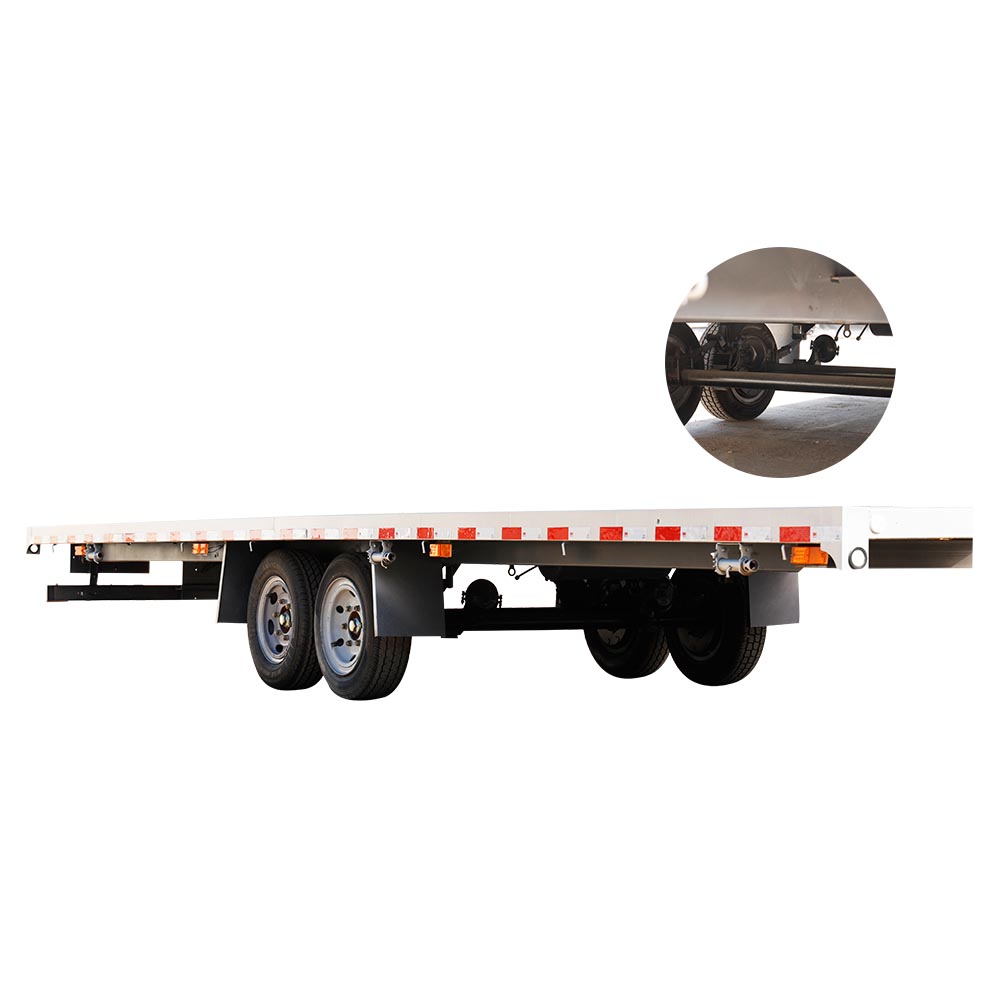 40 Feet 20 Feet Fast Shipping One-piece Top Selling Reliable Work 3000 Production Capacity Lowbed Semi Truck Trailers Price