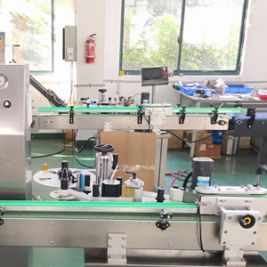 Automatische Glas-Kunststoff-Rund flasche kann Etikett ier maschine Fabrik billig mit pneumatischen Antriebs kern komponenten inch - Product Image 4