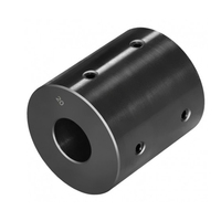 Coupleur rigide en acier inoxydable D32L41 à pince pour moteur pas à pas et servo, pour machines de gravure CNC, personnalisation du logo par usinage