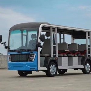 Xe buýt du lịch Điện 11 chỗ với khung thân nhôm và sàn chống trượt cho dịch vụ lâu dài - Product Image 2