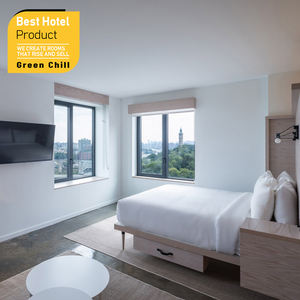 Commode de luxe pour hôtel, plusieurs tiroirs, mécanisme de fermeture douce, bois de qualité supérieure, rangement pour chambre d'hôtes - Product Image 1