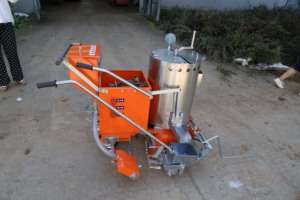 Máquina de Marcado de Líneas Viales Termoplásticas de Empuje Manual de 100 kg con Pulverizador sin Aire, Precio Excelente - Product Image 2