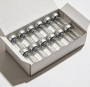 5ml Transparent Blank Glass Vials Silver Crimp Tops White Paper Tray <b>Box</b> Packed <b>Empty</b> Mini Cosmetic Liquid Storage Containers - Product Image 3