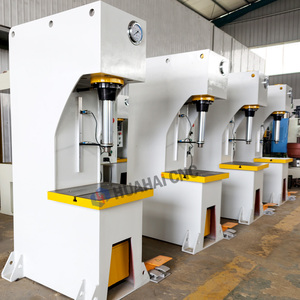 Pressa Idraulica Monocolonna Tipo C Hua Hai YQ41-10T con Motore da 4kW 380V/220V, Pressa Monobraccio con Cuscinetto per Lavorazione Metalli - Product Image 2