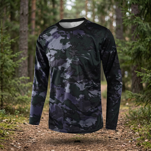 เสื้อเจอร์ซีย์บีเจเจ คิกบ็อกซิ่ง สำหรับผู้ชาย ลายพิมพ์ดิจิทัล ระบายอากาศได้ดี UPF50 ป้องกันรังสียูวี ลายสัตว์ เป็นมิตรกับสิ่งแวดล้อม แห้งเร็ว สำหรับกีฬาเอ็มเอ็มเอ - Product Image 3